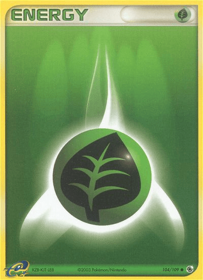 Grass Energy (104/109) [EX: Ruby & Sapphire] (Online Only)