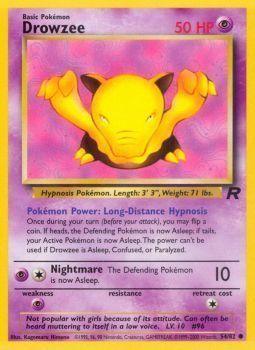 Drowzee (54/82) [Team Rocket Unlimited] (Online Only)