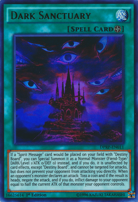 Dark Sanctuary [DPRP-EN011] Ultra Rare (ONLINE ORDER ONLY)