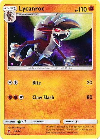 Lycanroc (30/30) [Sun & Moon: Trainer Kit - Lycanroc] (Online Only)