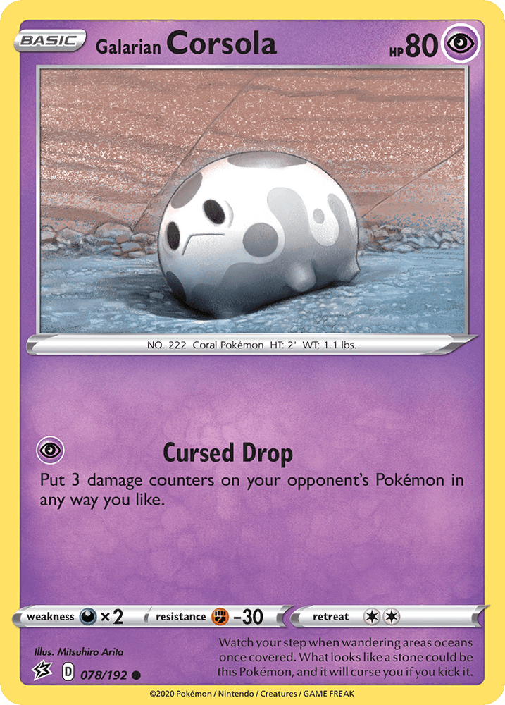 Galarian Corsola (078/192) [Sword & Shield: Rebel Clash] (Online Only)