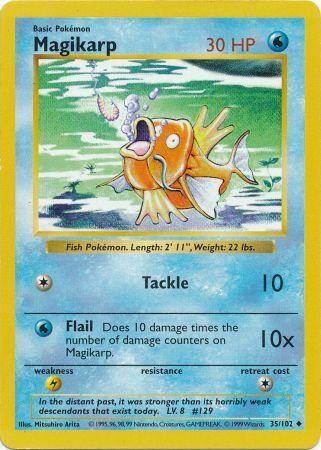 Magikarp (35/102) [Base Set Shadowless Unlimited] (Online Only)
