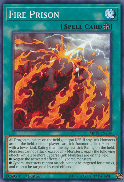 Fire Prison [MP18-EN204] Common (ONLINE ORDER ONLY)