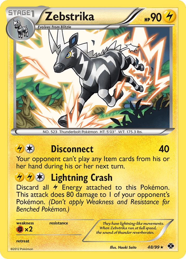 Zebstrika (48/99) [Black & White: Next Destinies] (Online Only)