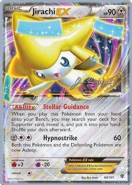 Jirachi EX (60/101) (HonorStoise - Jacob Van Wagner) [World Championships 2015] (Online Only)