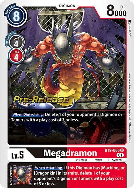 Megadramon [BT9-065] [X Record Pre-Release Promos] (ONLINE ORDER ONLY)
