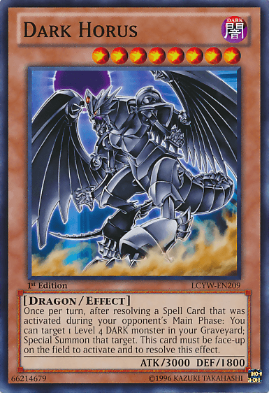Dark Horus [LCYW-EN209] Common (ONLINE ORDER ONLY)
