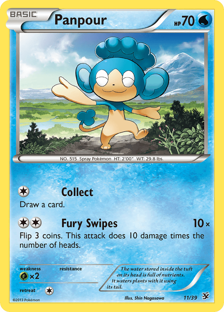 Panpour (11/39) [XY: Kalos Starter Set] (Online Only)