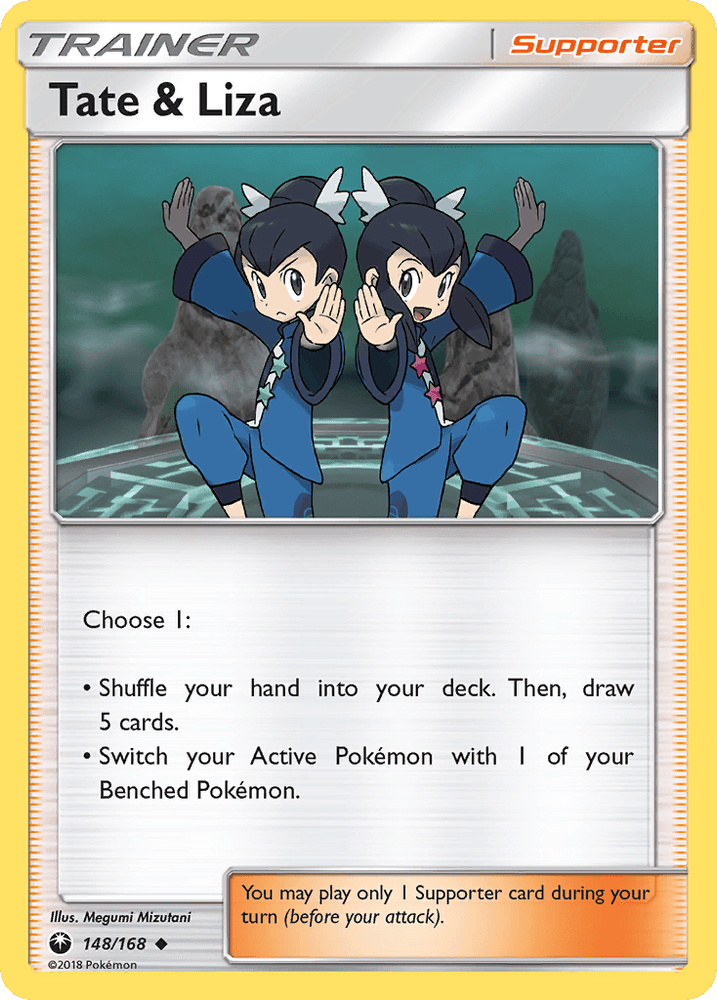 Tate & Liza (148/168) [Sun & Moon: Celestial Storm] (Online Only)