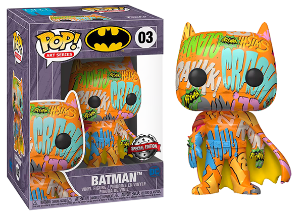 Batman (Orange & Yellow, Artist Series, No Stack) 03 - Special Edition Exclusive (Online Order Only)