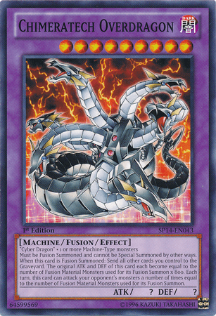 Chimeratech Overdragon [SP14-EN043] Common (ONLINE ORDER ONLY)