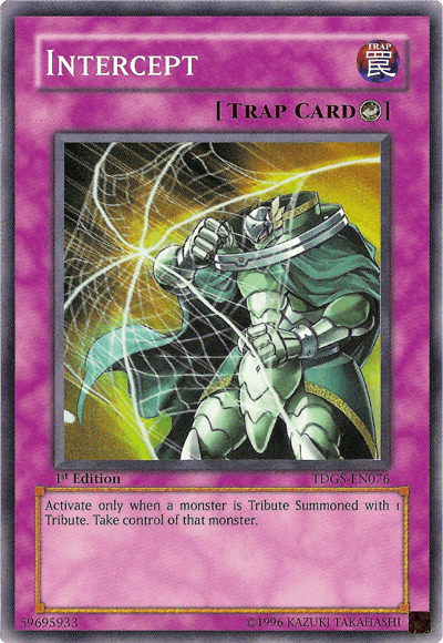 Intercept [TDGS-EN076] Super Rare (ONLINE ORDER ONLY)
