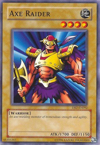 Axe Raider [DB2-EN092] Common (ONLINE ORDER ONLY)
