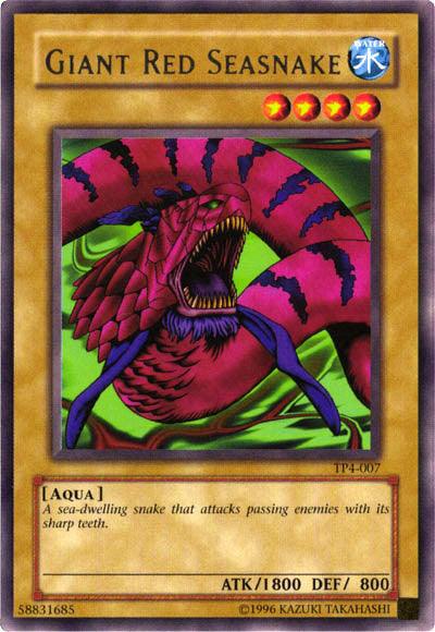 Giant Red Seasnake [TP4-007] Rare (ONLINE ORDER ONLY)