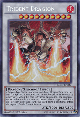 Trident Dragion [LC5D-EN237] Secret Rare (ONLINE ORDER ONLY)