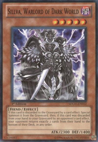 Sillva, Warlord of Dark World [SDGU-EN012] Common (ONLINE ORDER ONLY)