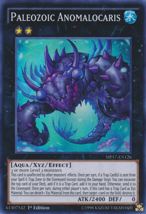 Paleozoic Anomalocaris [MP17-EN126] Super Rare (ONLINE ORDER ONLY)