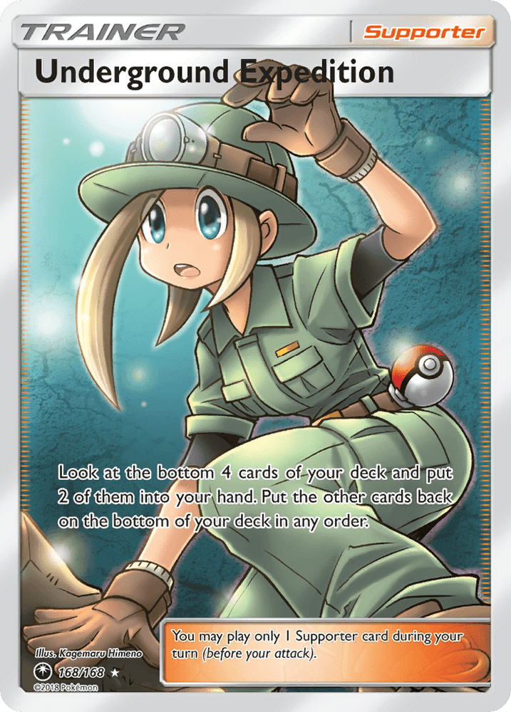 Underground Expedition (168/168) [Sun & Moon: Celestial Storm] (Online Only)