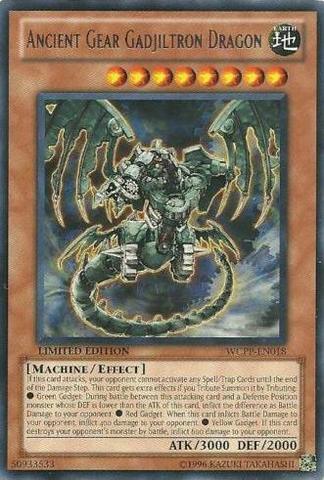 Ancient Gear Gadjiltron Dragon [WCPP-EN018] Rare (ONLINE ORDER ONLY)