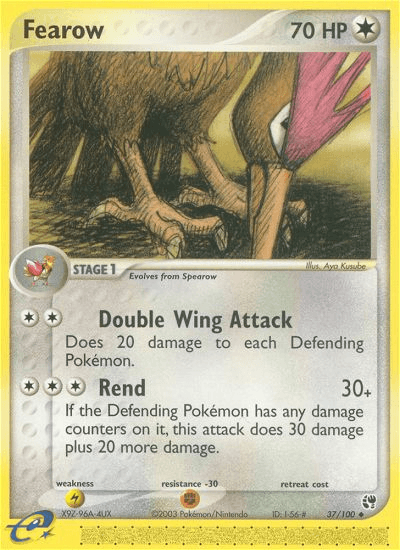 Fearow (37/100) [EX: Sandstorm] (Online Only)