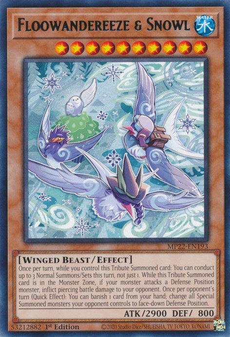 Floowandereeze & Snowl [MP22-EN193] Rare (ONLINE ORDER ONLY)