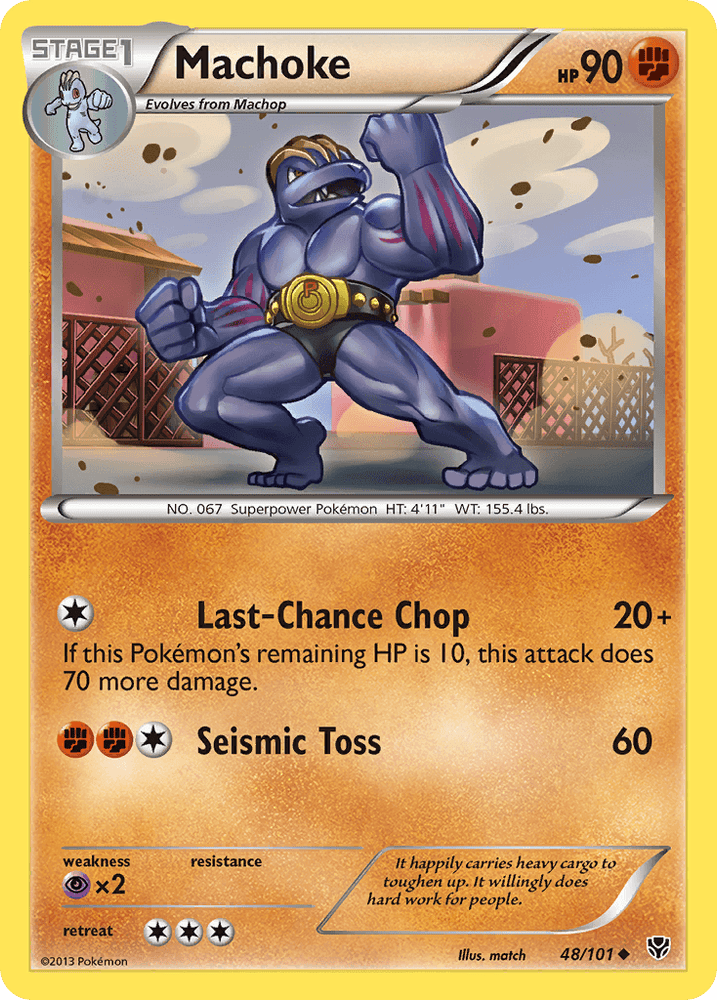 Machoke (48/101) [Black & White: Plasma Blast] (Online Only)