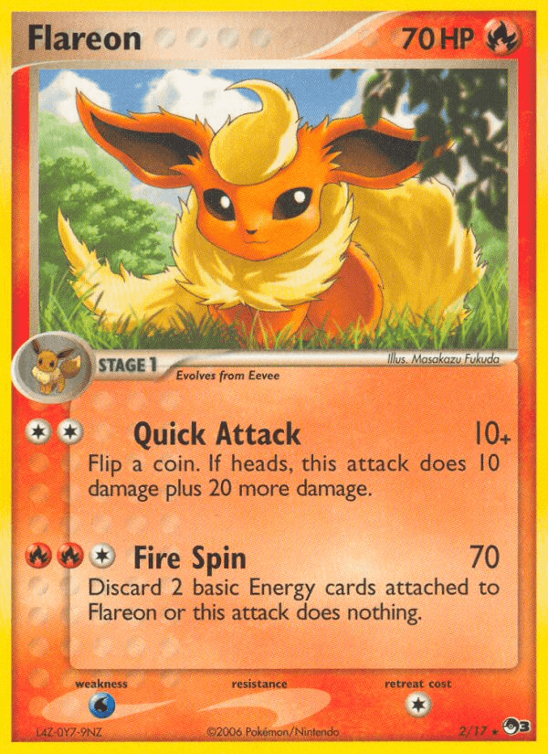 Flareon (2/17) [POP Series 3] (Online Only)
