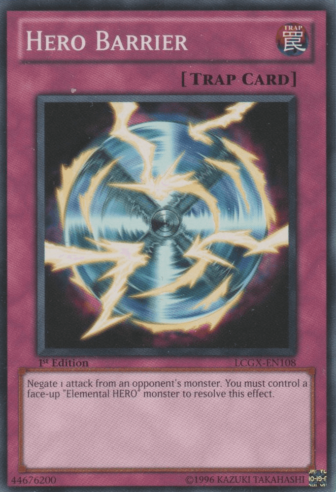Hero Barrier [LCGX-EN108] Common (ONLINE ORDER ONLY)
