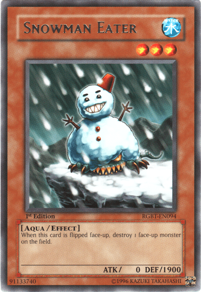 Snowman Eater [RGBT-EN094] Rare (ONLINE ORDER ONLY)