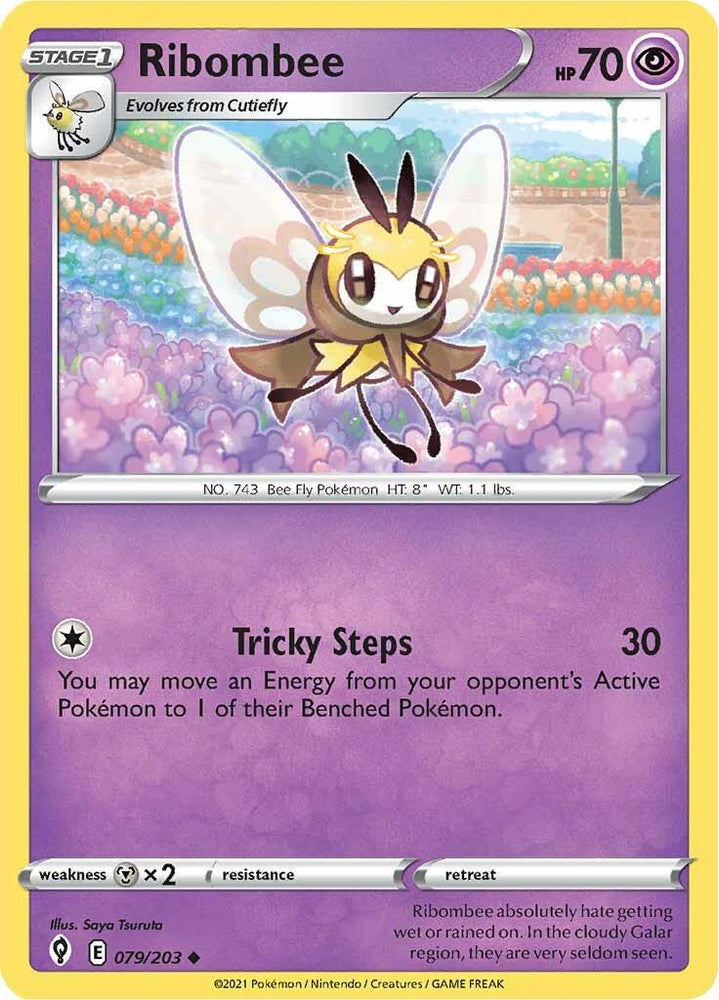 Ribombee (079/203) [Sword & Shield: Evolving Skies] (Online Only)