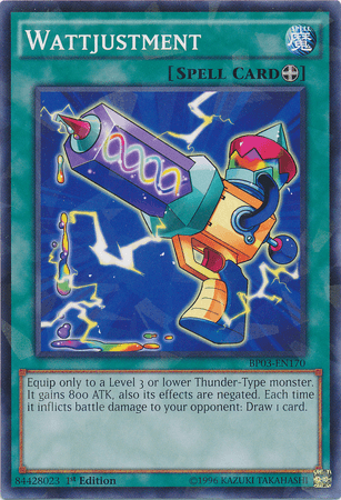 Wattjustment [BP03-EN170] Shatterfoil Rare (ONLINE ORDER ONLY)
