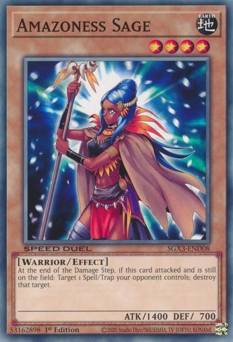 Amazoness Sage [SGX3-END08] Common (ONLINE ORDER ONLY)