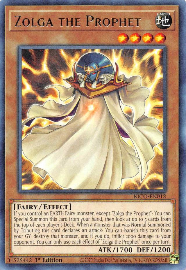 Zolga the Prophet (Rare) [KICO-EN012] Rare (ONLINE ORDER ONLY)