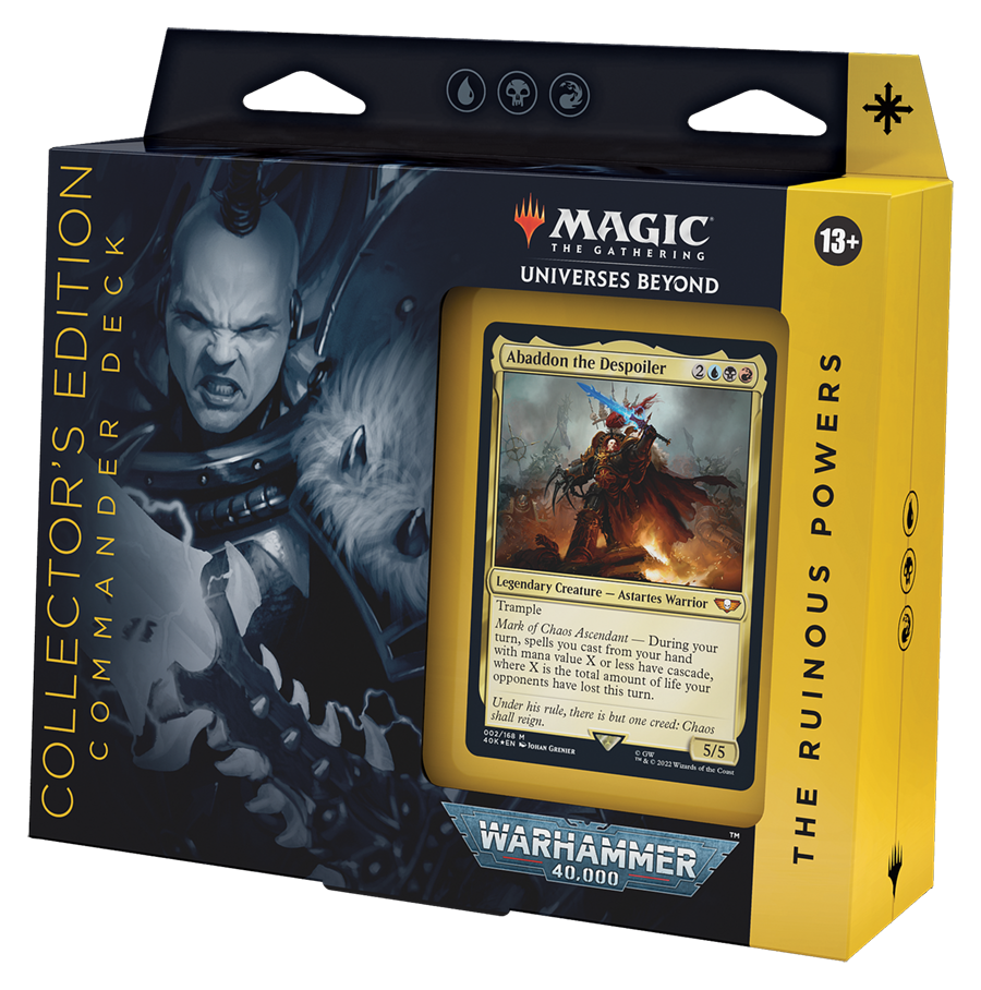 Warhammer 40,000 - Commander Deck (The Ruinous Powers - Collector's Edition) (ONLINE ORDER ONLY)