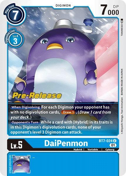 DaiPenmon [BT7-024] [Next Adventure Pre-Release Cards] (ONLINE ORDER ONLY)