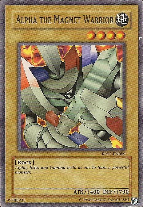 Alpha The Magnet Warrior [RP02-EN089] Rare (ONLINE ORDER ONLY)