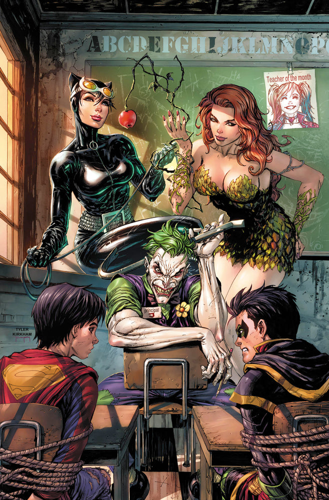 SUPER SONS #1 UNKNOWN COMICS TYLER KIRKHAM EXCLUSIVE VIRGIN (ONLINE ORDER ONLY)