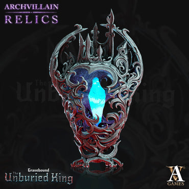 3D Printed Archvillain Games Archvillain Relics - Cor Tenebris Prop (Online Only)