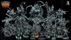 3D Printed Archvillain Games Bloodbringers - Hordes of Wrath Harbinger of Gorkal 28 32mm D&D (Online Only)