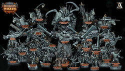 3D Printed Archvillain Games Bloodbringers - Hordes of Wrath Wrathogar 28 32mm D&D (Online Only)