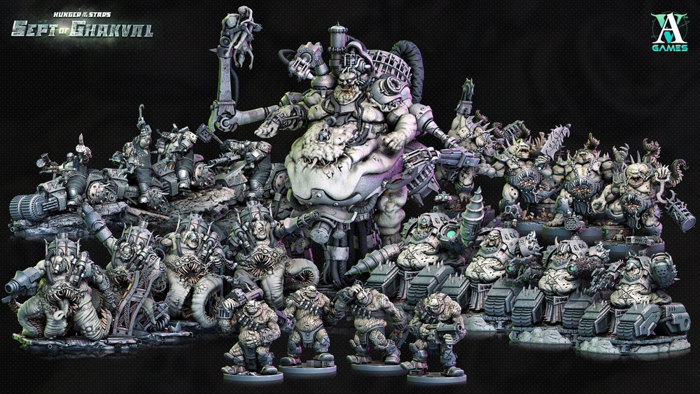 3D Printed Archvillain Games Ghakval Artillery Hunger of the Stars 28 32mm D&D (Online Only)