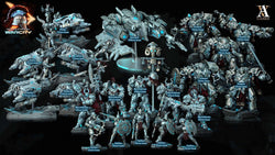 3D Printed Archvillain Games Hellas Eternal - Warcry Oplites 28 32mm D&D (Online Only)
