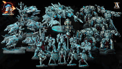3D Printed Archvillain Games Hellas Eternal - Warcry Oplites 28 32mm D&D (Online Only)