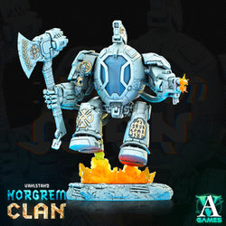 3D Printed Archvillain Games Norgrem Ironclads Vahlstahd - Norgrem Clan 28 32mm D&D (Online Only)