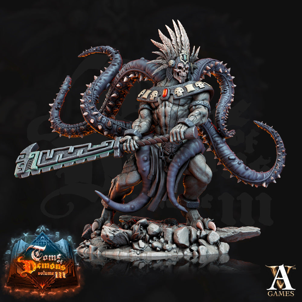 3D Printed Archvillain Games Qyintakla Abominations Tome of Demons 28 32mm D&D (Online Only)