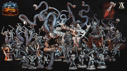 3D Printed Archvillain Games Qyintakla Corrupted Hunters Tome of Demons 28 32mm D&D (Online Only)