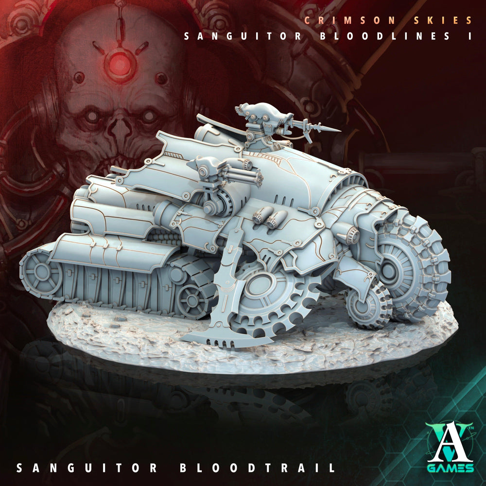 3D Printed Archvillain Games Sanguitor Bloodtrail Crimson Skies - Sanguitor Bloodlines Bloodright - Anathema 28 32mm D&D (Online Only)
