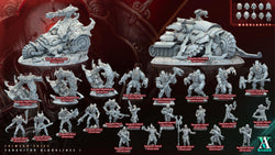 3D Printed Archvillain Games Sanguitor Hybrids Crimson Skies - Sanguitor Bloodlines Bloodright - Anathema 28 32mm D&D (Online Only)