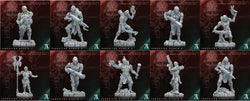 3D Printed Archvillain Games Sanguitor Hybrids Crimson Skies - Sanguitor Bloodlines Bloodright - Anathema 28 32mm D&D (Online Only)
