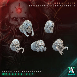 3D Printed Archvillain Games Sanguitor Nightspawn Crimson Skies - Sanguitor Bloodlines Bloodright - Anathema 28 32mm D&D (Online Only)